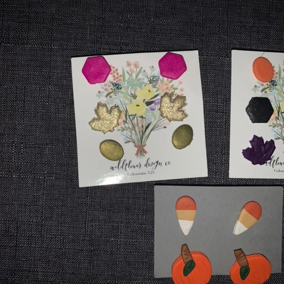 Fall earrings - Picture 2 of 4